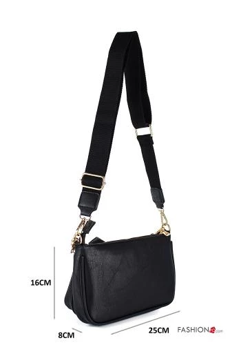  Bag with zip with keyring with shoulder strap